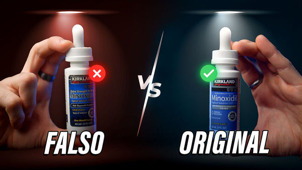 Minoxidil Kirkland ORIGINAL x FALSIFICADO ❌❌❌